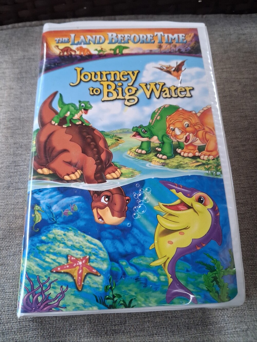 Vintage Universal Studios The Land Before Time Journey To Big Water VHS Tape